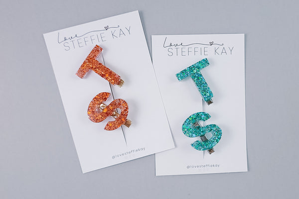 Resin Hair Clip Set | TS | 18 Options