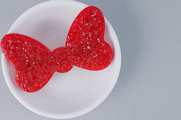 Resin Hair Clip | Oversized Druzy Bow | 2 Options