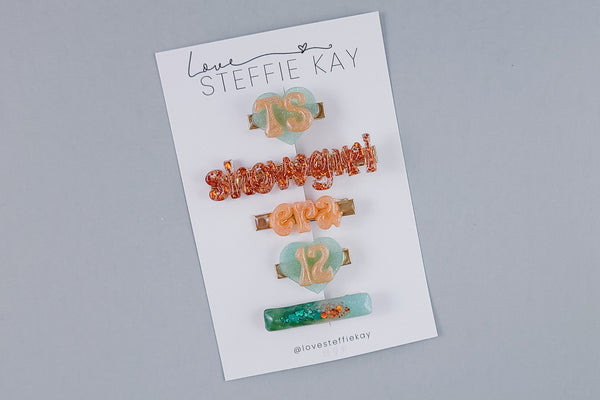 Resin Hair Clip Set | TS 12 | 3 Options