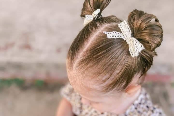 Pigtail Bows | Crochet Lace