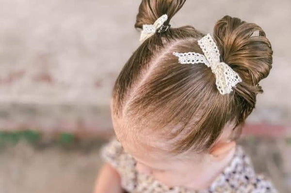 Pigtail Bows | Crochet Lace