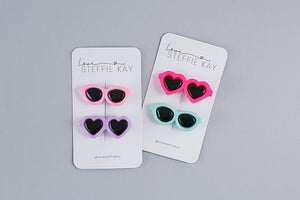 Acrylic Hair Clip | Sunglasses