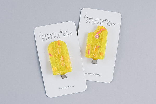 Resin Hair Clip | Popsicles