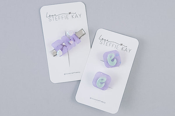 Personalized Hair Clip | Mermaid