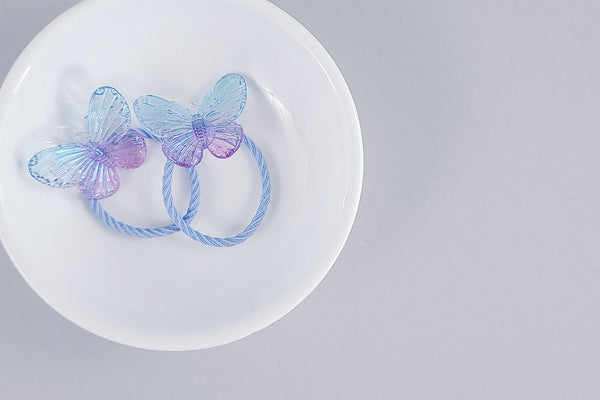 2 Pack Hair Ties | Butterflies