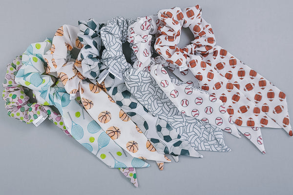 Tie Scrunchie | Sports | 7 Options