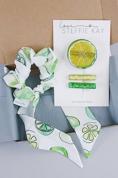 Hair Accessory Gift Set | Lemons + Limes