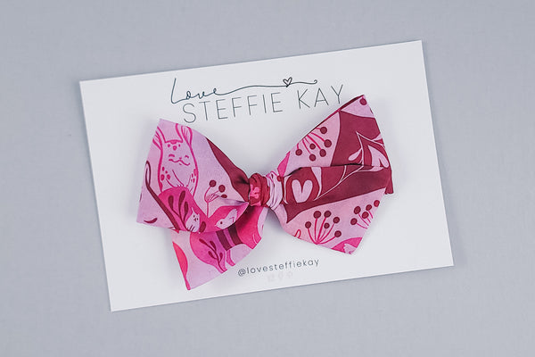 Pinwheel Bow | Animal Love