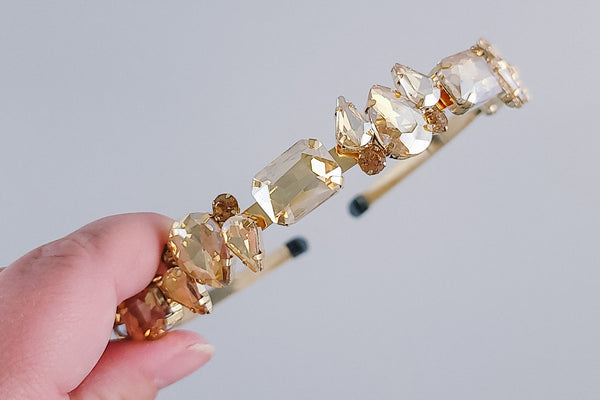 Chunky Rhinestone Headband | 6 Options