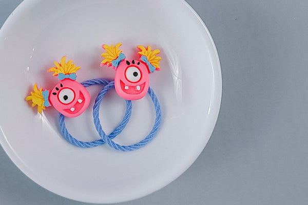 2 Pack Hair Ties | Monsters | 5 Options