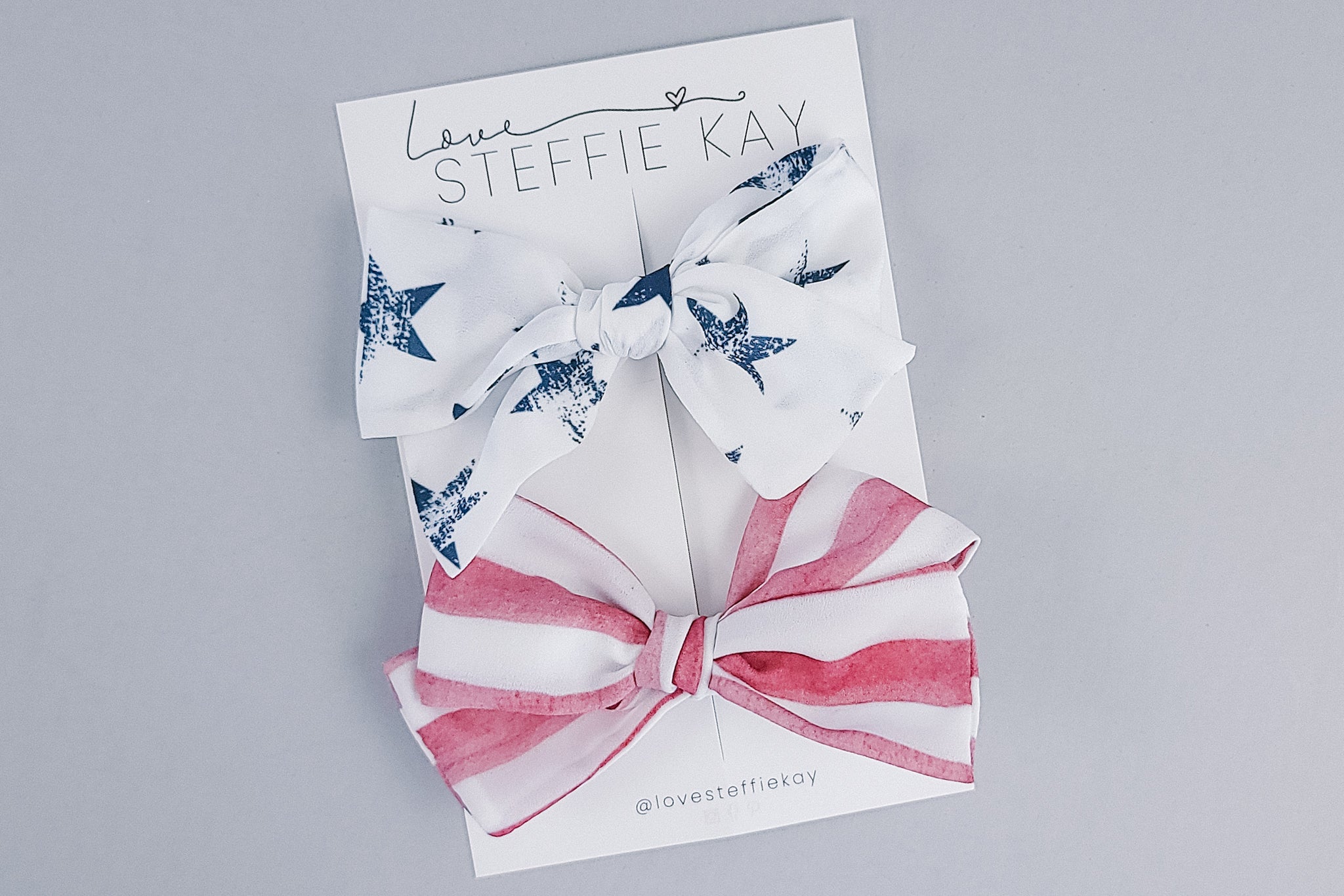 Pinwheel Bow | Stars + Stripes