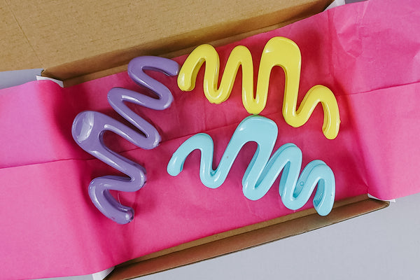 Claw Clip | Squiggles | 4 Options