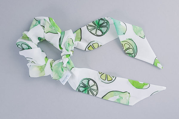 Tie Scrunchie | Limes