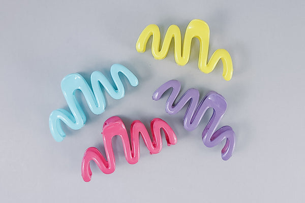 Claw Clip | Squiggles | 4 Options