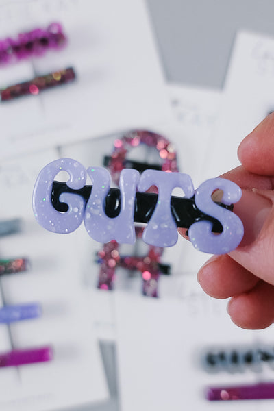 Resin Hair Clip Set | GUTS | 3 Options