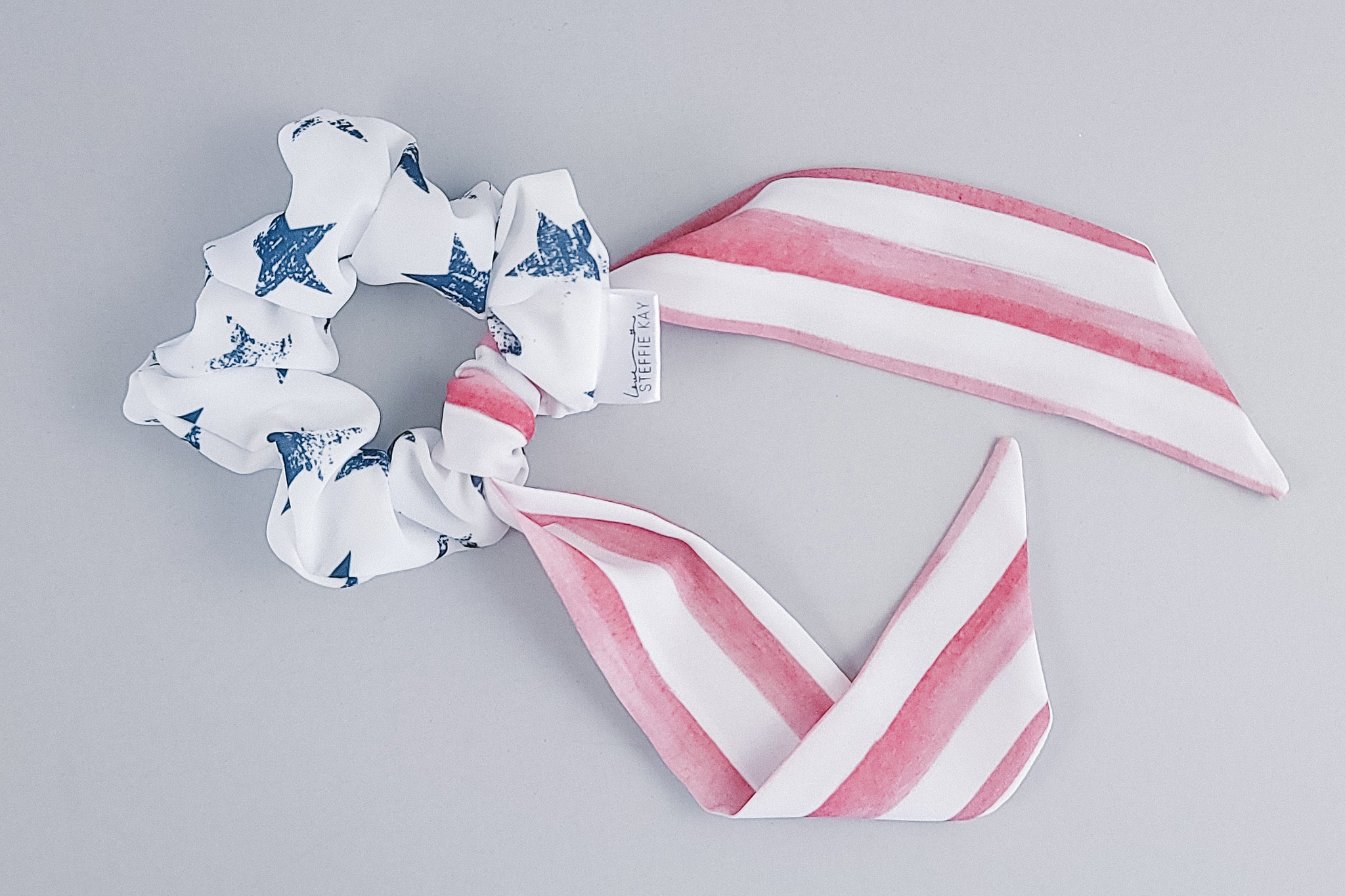 Tie Scrunchie | Stars + Stripes