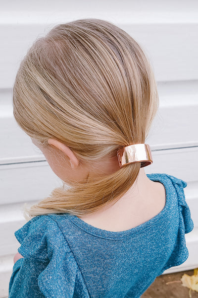 Hair Ties | Metal Ponytail Cuff | 4 Options