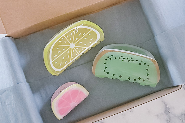 Claw Clip | Fruit Slices | 3 Options
