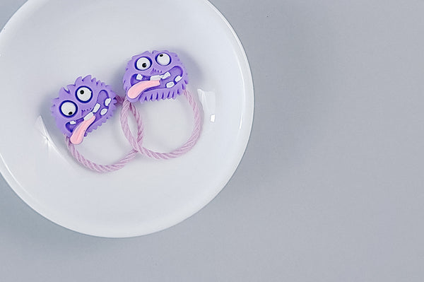 2 Pack Hair Ties | Monsters | 5 Options