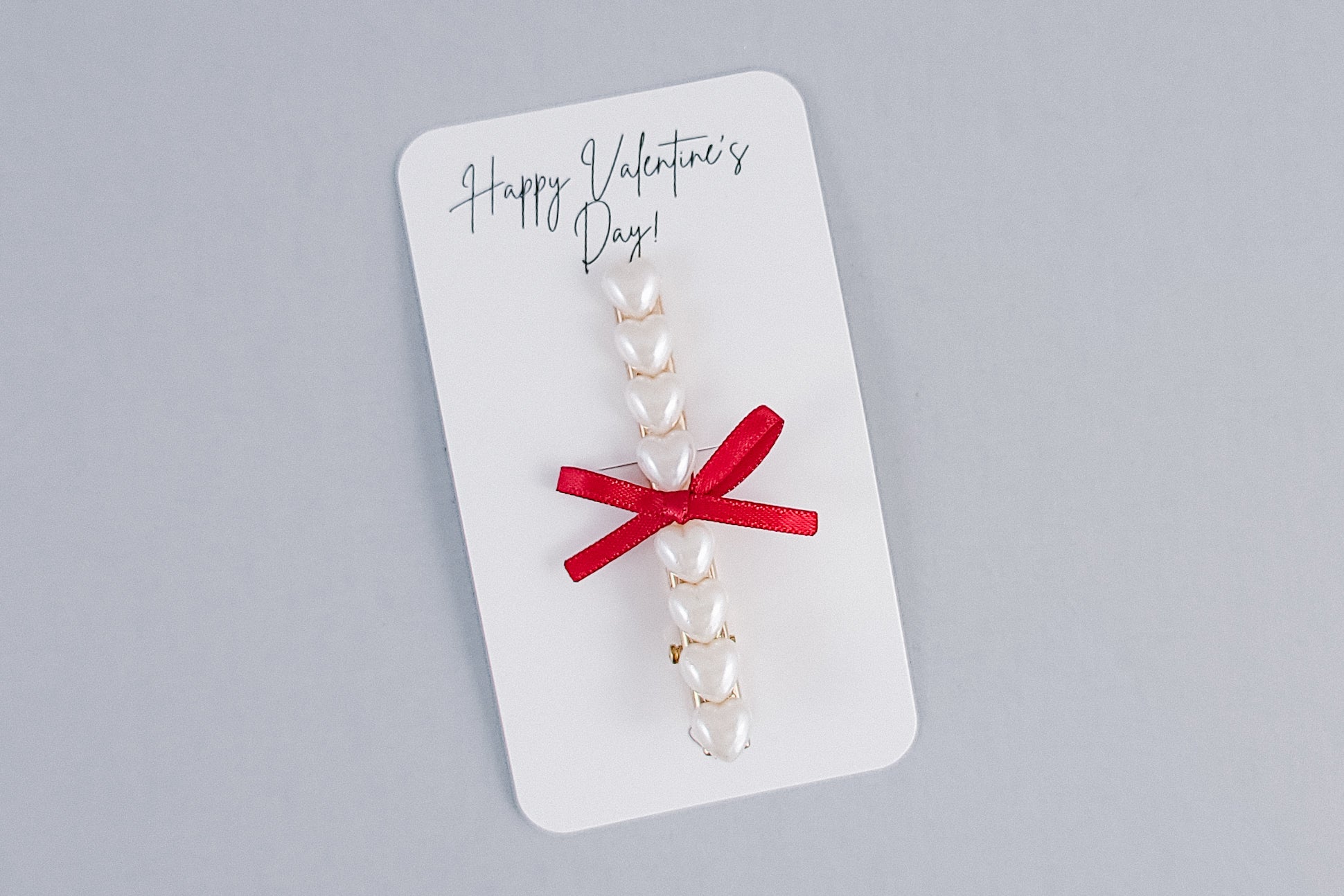 Alligator Hair Clip | Ivory Hearts  | 4 Options