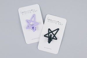 Acrylic Hair Clip | Star | 2 Options