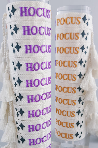 Embroidered Tassel Bracelet | Hocus Pocus