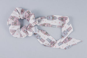 Tie Scrunchie | Pastel Nutcrackers