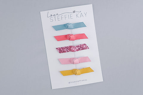 Knotted Hair Clips | 5-Pack