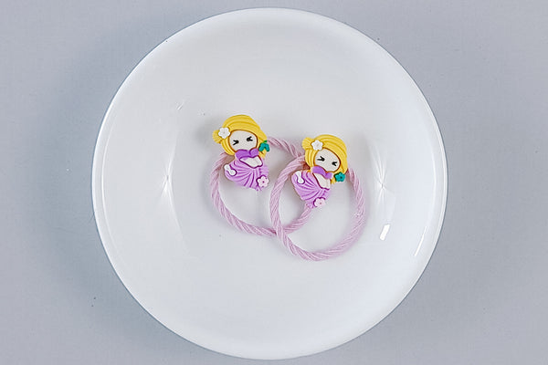 2 Pack Hair Ties | Princesses