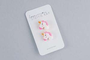 2 Pack Hair Ties | Unicorns