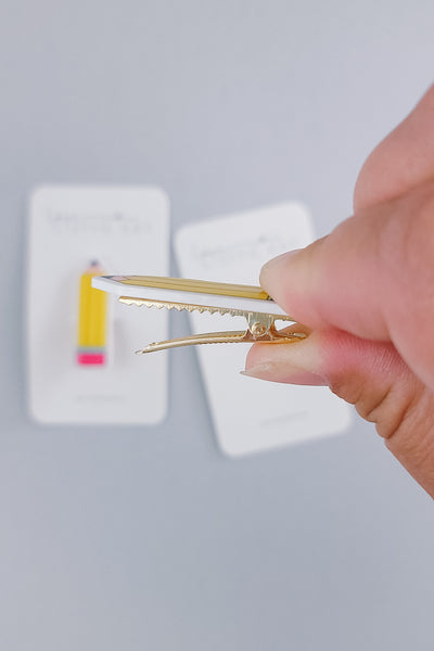 Resin Hair Clip | Pencil