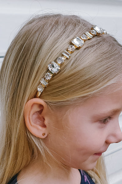 Thin Rhinestone Headband | 5 Options