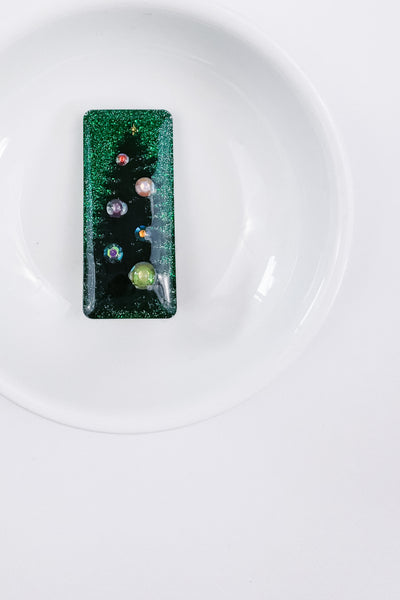 Resin Hair Clip | Oh Christmas Tree