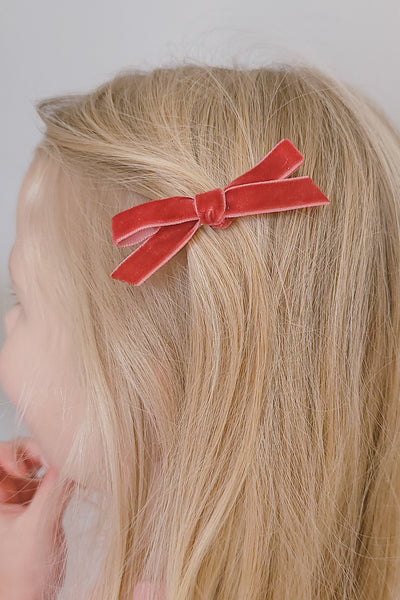 Petite Velvet Bow